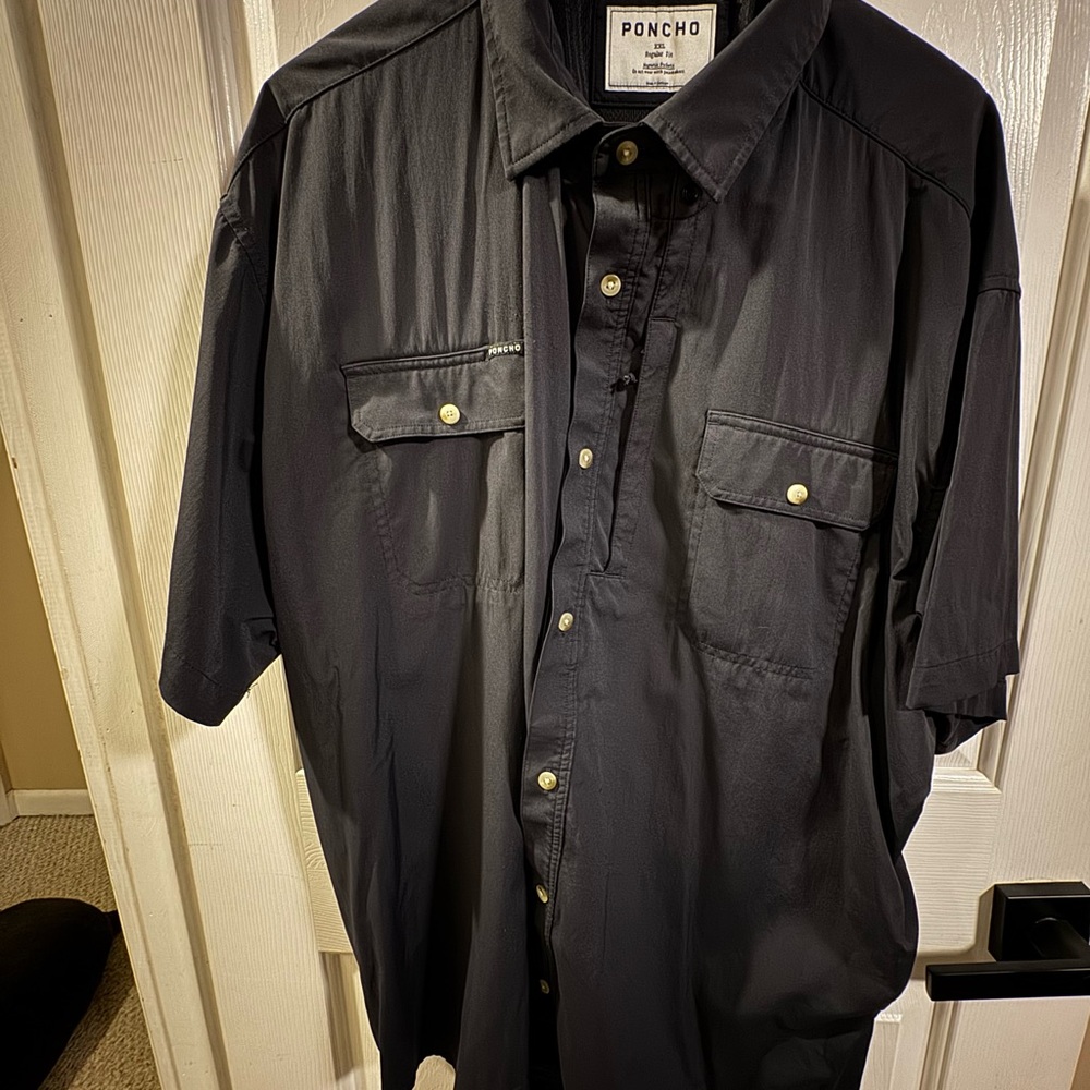 Poncho Outdoors Black Shirt